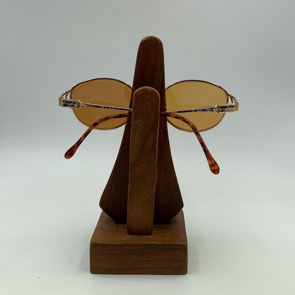 Bella Italia 208 Blue / Gold Oval Sunglasses Frame - Picture 4 of 7